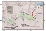 MAP USGS Sandbar Monitoring in the Grand Canyon 150603.jpg